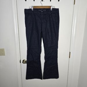 The Limited 678 Dark Blue Flare Jeans 14